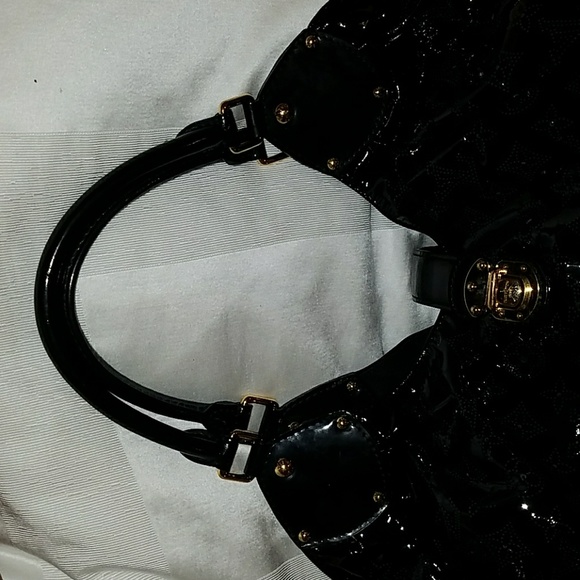 Louis Vuitton Surya Noir black hobo purse - Picture 5 of 7